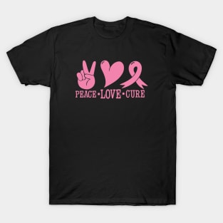 Peace Love Cure T-Shirt